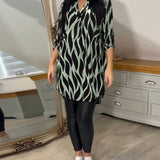 ALEXANDRA™ | Women Printed Loose-Fit Top