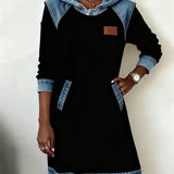 Lunariae – Casual Winter Hoodie Dress