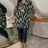 ALEXANDRA™ | Women Printed Loose-Fit Top