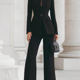 Flora™ Two-Piece Set | Tailored Blazer and Wide-Leg Trousers