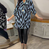 ALEXANDRA™ | Women Printed Loose-Fit Top