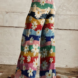 Léon - Elegant Floral Trousers