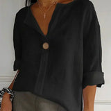 Nayla| Women Casual V-Neck Blouse