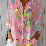 Karen - Spring Garden Blouse