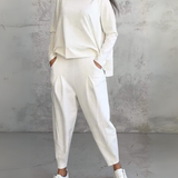 Jackquelin™ Elegant Lounge Set | Matching Chic Top and Trousers