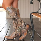 Monroe | Women Western Knee-High Boots