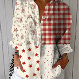 Wandy - Country Patchwork Blouse