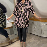 ALEXANDRA™ | Women Printed Loose-Fit Top