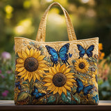 Handmade Bag | Sunflowers & Butterflies