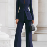 Flora™ Two-Piece Set | Tailored Blazer and Wide-Leg Trousers