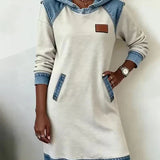 Lunariae – Casual Winter Hoodie Dress