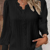 RENATA™ | Women Classic Pleated Top