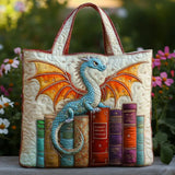 Handmade Bag | Dragon Guardian of Books
