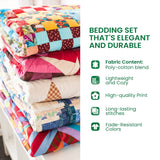 Dragon Crest 3-Piece Quilted Bedding Set NCU0DV1856