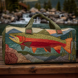 Fishing Quilted Duffle Bag NCU0VT259
