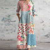 Zara - Graceful Retro Maxi Dress