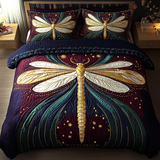 Dragonfly 3-Piece Quilted Bedding Set NCU0VT91