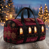 Express Christmas Train Quilted Duffle Bag NCU0HH613