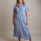 Yonika - Chic Striped Dress