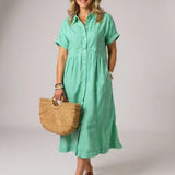 Yonika - Chic Striped Dress