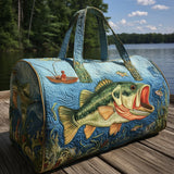 Fishing Quilted Duffle Bag NCU0VT259