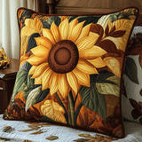 Sunny Blooms | Handcrafted Pillow Case