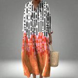 Carol Geometric Dress