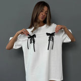 TALIE™ | Women Cute & Comfy Bow Tee