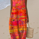 Faye Sunset Midi Dress