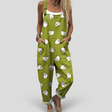 Mabel | Relaxed Cotton Overalls