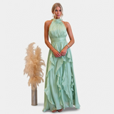 Nora | Ruffled Maxi Dress