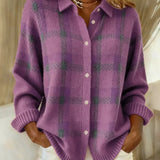 Brinovelle - Chic and Cozy Checkered Vest