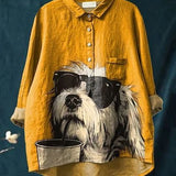 IRIS | Women Dog Art Shirt