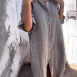 Leonie - Buttoned Breeze Dress