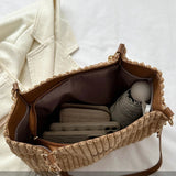 Onyx | Large Capacity Corduroy Tote Bag