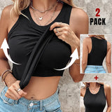 DASHA™ | Comfort Built-In Bra Tank Top (Pack of 2)