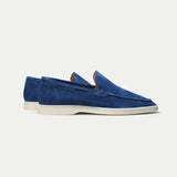 Classic Suède Loafer Berry Blue