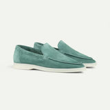 Classic Suède Loafer Apple Blue