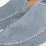 Classic Suède Loafer Baby Blue