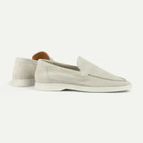 Classic Suède Loafer Creme