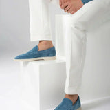 Classic Suède Loafer Ocean Blue