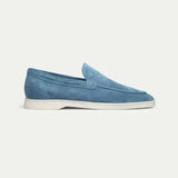Classic Suède Loafer Ocean Blue