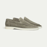 Classic Suède Loafer Olive Green